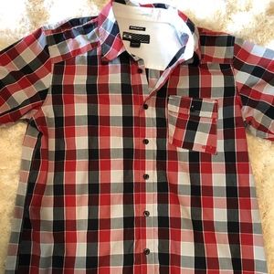 Mens Plaid  Oakley Button Down shirt size L